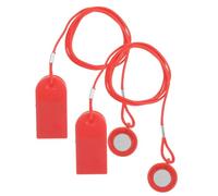 Gatuida 2pcs Treadmill Magnetic Security Key Replacement for Safety Emergency Stop Sturdy Material for Treadmill Machines Practical and Durable Emergency Switch Accessory