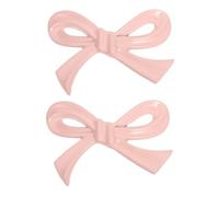 Gatuida 2pcs Vintage Bow Drawer Pull Knobs Retro Metal Dresser Cabinet Handles in Light Pink Install Decorative Bow-Shaped Hardware for Kitchen Bedroom Wardrobe and Cupboard Furniture