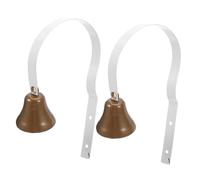 Gatuida 2pcs Wall Mounted Metal Dog Door Bells Puppy Potty Training Communication Bell Pet Doorbell for Dogs to Go
