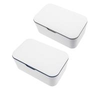 Gatuida 2pcs Wet Wipes Box Portable Travel Dispenser for Outdoor Use Convenient Storage Wipe Container