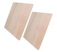 Gatuida 2pcs Wood Shelf Boards for Wardrobe Layering and Cabinet Use, Solid Wood Rectangular Planks with 0.47" Thickness, Rustic Style, Easy Integration Reliable Wooden Divider Shelves