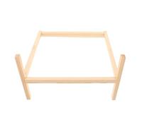 Gatuida 2pcs Wooden Doll Clothes Hangers Miniature Garment Rack for Dollhouse Accessories Lightweight and Gentle Fabrics for Stuffed Animals and Miniature Organizing