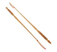 Gatuida 2pcs Yangqin Bamboo Hammer Wooden Musical Instrument Sticks for Practice Yangqin Accessories Dulcimer Hammers