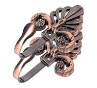Gatuida 2Pcs Zinc Alloy Antique Wall Hooks Retro Pastoral Style Decorative Coat Hangers for Home Entrance Kitchen Bathroom Sturdy Heavy-Duty Holders for Keys Hats Towels Scarves