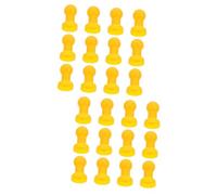 Gatuida 2sets Durable Trampoline Enclosure Pole Caps Practical Replacement Accessories for Trampoline Poles Easy Installation Quality Material for Enhanced Durability 12pcs*2