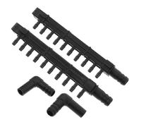 Gatuida 2sets Fountain Nozzles for Indoor Waterfall Features Diy Rainfall Bars Multiple Sprinkler Heads for Tabletop Water Fountains