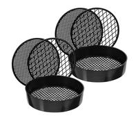 Gatuida 2Sets Handheld Sieve for Plastic Sifter Science Teaching Aid for School Learning and Interactive Soil Analysis Activities