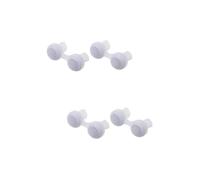 Gatuida 2sets Nasal Device Mini Nose Buds Sleep Stopper Clips White for Improved Breathing Comfortable and Easy to Clean Portable Case Included for Travel 2pcs*2