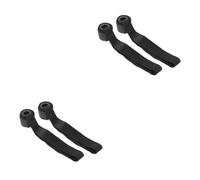 Gatuida 2sets Resistance Training Strap with Door Anchor Home Fitness Elastic Bands for Strengthening Stretching Durable Construction for Stability Black 2pcs*2