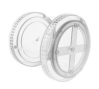 Gatuida 2tier Rotary Desktop Cosmetic Tray Rotation Storage Rack for Perfume Makeup Organiser in Living