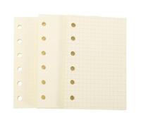 Gatuida 3 Pack A7 Loose Leaf Planner Refill Paper Binder Inserts, Ruled Notepad Refills, Smooth Writing Experience for Home Organising Plans