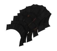 Gatuida 3 Pairs Silicone Swim Hand Paddles for Swimming Training Soft Flexible Frog-style Webbed Gloves Water Propelling Swim Gear for Beginners and Adults Black S