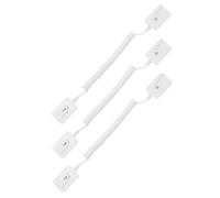 Gatuida 3 pcs Retractable Cable with Self-adhesive Hook Remote Control Tether Leash for Mobile Phone Tablet Small Compact Anti-lost Practical