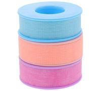 Gatuida 3 Rolls Breathable Eyelash Extension Tape Non Woven Lash Tape for Women with Gentle Adhesive for Professional Makeup Artists and Personal Use