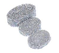 Gatuida 3 Rolls Crystal Rhinestone Wraps Wide Adhesive Diamond Ribbon for DIY Clothes Shoes Belts Headbands High Temperature Resistant Sparkling Tape