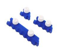 Gatuida 3 Set Auto Body Dent Fixer Tools Paintless Dent Removal Kit with Leverage Block Anti-slip Rods and Protector Pad for Vehicle Surface Repair and Door Alignment