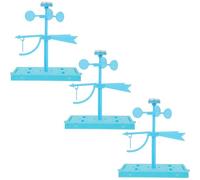 Gatuida 3 Sets DIY Wind Vane Kit - Plastic Weather Vane Model - DIY Stem Science Tools - Classroom Wind Instruments for STEM Science Learning - Primary School Teaching Aid