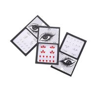 Gatuida 3 Sets Self Adhesive Face Gems Stickers Decorative Jewels for Makeup Festival Body Nail Art Reusable Eye Rhinestone Decals for Eyebrow Forehead Enhancing Glamorous Look