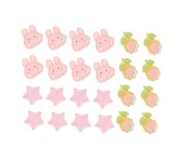 Gatuida 3 Sets Silicone Toe Separators for Women with Rabbit Sunflower Star Patterns Soft Flexible Reusable Toe Dividers for Precise Nail Art Pedicure Spa Use