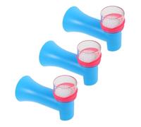 Gatuida 3 Sets Sound Wave Vibration Ear Drum Models for Plastic Scientific DIY Kit for Early Development and Classroom Teaching Sound Transmission Principles