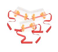 Gatuida 3 Sets Twerking Ball Shaking Game with Pingpong Balls for Interactive Party Fun Multi Player Engagement Easy Bridal Shower Activities and Group Entertainment