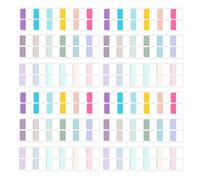 Gatuida 30 Sheets Tabs for Notebooks: Colorful Notebook Sticky Tabs - Book Index Page Sticky Annotation Dividers for Filing Journaling