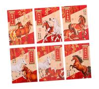 Gatuida 300pcs Creative Year of Horse Red Envelopes Chinese Year Money Pockets with Festive Cartoon Design for Spring Festival Wedding Birthday Decorations Cultural Educational Fun