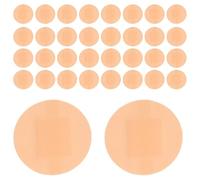 Gatuida 300pcs Round Wound Care Patch - 22mm Self Adhesive Breathable Bands - Water Resistant Face Bandages Adhesive Patches for Skin Wound