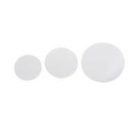 Gatuida 300pcs Transparent Circle Badge Film Clear Plastic Protective Mylar for Button Maker DIY Crafts Compatible with Pin Maker Clear Film and Badge Making Supplies