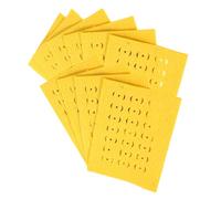 Gatuida 300pcs Yellow Pet Remembrance Paper for Rituals Chinese Spirit Offering Paper Thoughtful Design for Pet Memorials Farewell Ceremonies