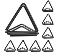 Gatuida 30Pcs Black Triangle Memo Clips Paper Clips for Wedding Invitations Office Crafts Photo Decorations and Note Holding with Stable Non-Slip Design