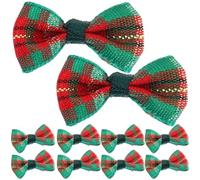 Gatuida 30pcs Cloth Mini Doll Bowknots for DIY Crafting, Small Decorative Bows for Box Decor and Hair Rope Decoration, Arts, Crafts Sewing Accessories