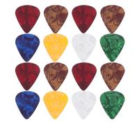 Gatuida 30pcs Colorful Resin Guitar Picks Non-slip Guitar Picks for Finger for Acoustic Playing