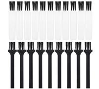 Gatuida 30Pcs Ergonomic Mini Cleaning Brush Versatile Dust Removing Accessory for Keyboards Electronic Devices and Car Interiors for Home and Travel Use