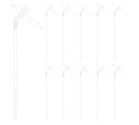 Gatuida 30pcs Expanding Foam Nozzle | Gap Filling Spray Tube Assembly | Disposable Foam Spray Replacement Tips | for Caulking Insulation & DIY Repair 7.3" Length