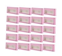 Gatuida 30pcs False Eyelash Storage Boxes with Clear Covers Lash Cases for Professional Beauty Salons and Personal Use Easy to Open and Close Eyelash Packaging Boxes