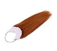 Gatuida 30pcs Hair Color Testing Chart with Natural Hair Samples for Salon Training for Dye Practice and Styling