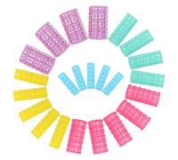 Gatuida 30pcs Heatless Air Curler for Hair Plastic Rollers Set One Curling Clip for Volumizing Bangs and Fine Thin Hair