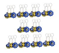 Gatuida 30pcs Pirate Keyring Kids: Birthday Party Favors Soft Keychains Treasure Chest Sword Pendant For Children Backpack Bag Fillers Thankyou Classroom Prize Summer