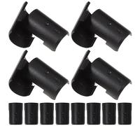 Gatuida 32 Pairs Wire Shelf Clips Metal Wire Shelving Clips Mm Diameter Shelf Clips Wire Shelving Shelf Lock Clips Wire Shelving Black Clips Locations Walls To Rotate Pigeon Bracket