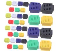 Gatuida 35pcs Mini Solderless Pcb Circuit Board Kit Breadboard for DIY Electronic Experiments Coding Practice Portable Mini for Beginners