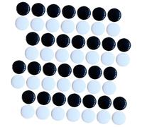 Gatuida 360pcs Double-sided Small Go Chess Pieces Imitation Jade Stones for Chinese Strategy Board Game Safe Rounded Texture for Family Party and Travel Use