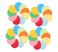 Gatuida 36pcs Balloon Paper Cutouts Colorful Wall Cut-outs for Birthday Party Classroom DIY Crafts Festival Decoration Balloon Centerpieces Easy to Hang Versatile Decorative Paper
