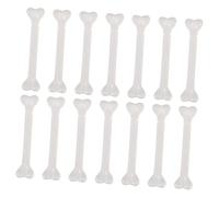 Gatuida 36pcs Small Bone Decorations Bones Scary Indoor Halloween Skeleton Halloween Bone Decoration Halloween Bone Props Party Faux Decorate Mini Fake Bone Halloween Props White Plastic