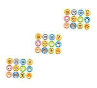 Gatuida 36pcs Stickers for Newborns Creative Round Month Stickers Animal Patterns Self-adhesive Photography Props for Growth Tracking