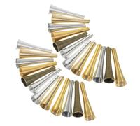 Gatuida 36Pcs Trumpet Flower Bead Caps for DIY Jewelry Making Unique Bead End Caps for Bracelets Necklaces Earrings for Crafts Custom Designs
