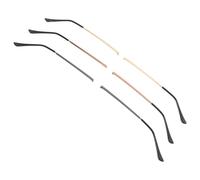 Gatuida 3pairs Metal Eyeglass Replacement Arms Legs for Glasses Repair Eyeglasses Accessories for Fixing Broken Temples in Home Workshop