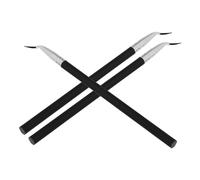 Gatuida 3pcs Angled Eyeliner Brush Set Long Handle Natural Horse Hair for Precise Eye and Lip Liner Application, Cosmetic Makeup Brushes for Eyebrow and Eyelash Styling