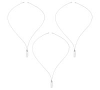Gatuida 3pcs Anti-lost Hearing Amplifier Lanyard Clip for Seniors and Secure Retainer Cord Accessories Comfortable Fit for Various Hearing Devices Grey