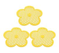Gatuida 3pcs Bee Watering Station Tray Set, 5mm Thick Floating Water Feeder for Bees and Butterflies, Outdoor Garden Insect Drinking Cups for Beekeeping Supplies